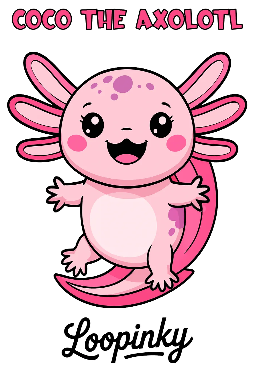 Coco the Axolotl